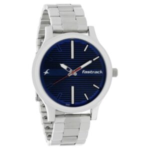 Fastrack Fundamentals Analog Blue Dial Men's Watch