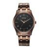 Titan Karishma Quartz Analog Black Dial Brown Stainless Steel Strap Watch for Men