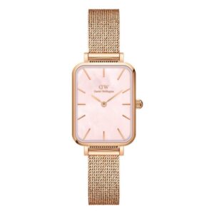 Daniel Wellington Quadro Pressed Women Dial Pink Mother of Pearl